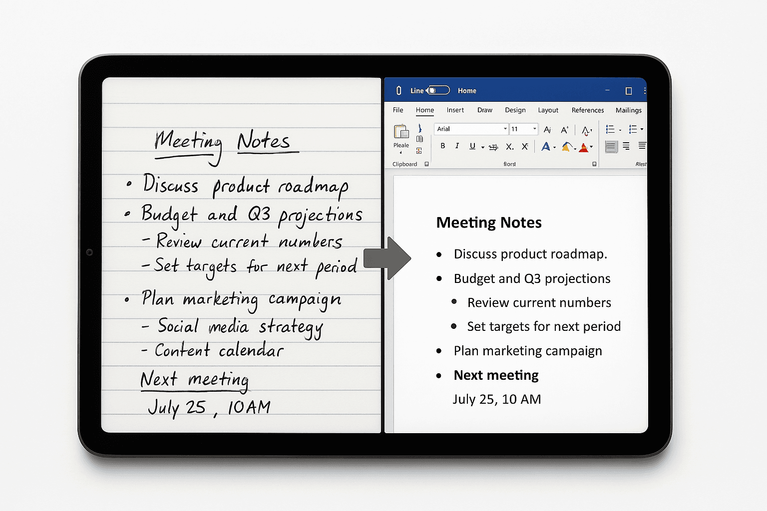 How to Convert Handwritten Notes to a Word Document Online (Without Retyping a Single Word)